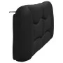 Cabecero de cama acolchado cuero sintético negro 180 cm de , Cabeceros y pies de cama - Ref: Foro24-374607, Precio: 78,43 €, ...