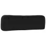 Black synthetic leather padded bed headboard 180 cm by , Headboards and footboards - Ref: Foro24-374607, Price: 78,43 €, Disc...