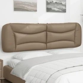 Gepolstertes Bettkopfteil aus Cappuccino-Kunstleder, 180 cm von , Kopf- und Fußteile - Ref: Foro24-374611, Preis: 77,05 €, Ra...