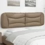 Gepolstertes Bettkopfteil aus Cappuccino-Kunstleder, 180 cm von , Kopf- und Fußteile - Ref: Foro24-374611, Preis: 76,88 €, Ra...