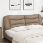 Gepolstertes Bettkopfteil aus Cappuccino-Kunstleder, 180 cm von , Kopf- und Fußteile - Ref: Foro24-374611, Preis: 77,94 €, Ra...