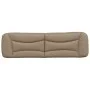 Gepolstertes Bettkopfteil aus Cappuccino-Kunstleder, 180 cm von , Kopf- und Fußteile - Ref: Foro24-374611, Preis: 76,88 €, Ra...