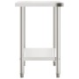 Küchenarbeitstisch aus Edelstahl 110x55x85 cm von , Wiederherstellung - Ref: Foro24-376455, Preis: 149,75 €, Rabatt: %