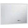 Badezimmerspiegel mit LED, Berührungssensor und Uhr 100x60 cm von vidaXL, Spiegel - Ref: Foro24-144739, Preis: 125,73 €, Raba...