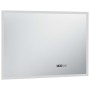 Bathroom mirror with LED, touch sensor and clock 100x60 cm by vidaXL, Mirrors - Ref: Foro24-144739, Price: 134,70 €, Discount: %