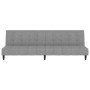 2 seater light gray velvet sofa bed by , Sofas - Ref: Foro24-375763, Price: 231,15 €, Discount: %