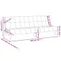 2-Sitzer-Schlafsofa aus dunkelgrauem Stoff von , Sofas - Ref: Foro24-375827, Preis: 241,35 €, Rabatt: %