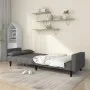 2-seater sofa bed with two pillows in light gray fabric by , Sofas - Ref: Foro24-375833, Price: 281,59 €, Discount: %
