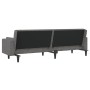 2-seater sofa bed with two pillows in light gray fabric by , Sofas - Ref: Foro24-375833, Price: 286,56 €, Discount: %