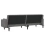 2-seater sofa bed with two pillows in light gray fabric by , Sofas - Ref: Foro24-375833, Price: 281,59 €, Discount: %