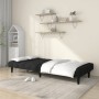 2 seater black velvet sofa bed by , Sofas - Ref: Foro24-375844, Price: 244,69 €, Discount: %