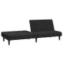 2-Sitzer-Schlafsofa aus schwarzem Samt von , Sofas - Ref: Foro24-375844, Preis: 238,47 €, Rabatt: %