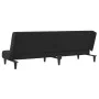 2 seater black velvet sofa bed by , Sofas - Ref: Foro24-375844, Price: 238,47 €, Discount: %