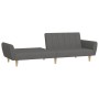 2 seater sofa bed light gray fabric by , Sofas - Ref: Foro24-375852, Price: 274,80 €, Discount: %
