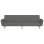 2 seater sofa bed light gray fabric by , Sofas - Ref: Foro24-375852, Price: 274,80 €, Discount: %