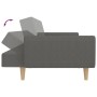 2 seater sofa bed light gray fabric by , Sofas - Ref: Foro24-375852, Price: 274,80 €, Discount: %