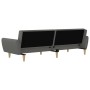 2 seater sofa bed light gray fabric by , Sofas - Ref: Foro24-375852, Price: 274,80 €, Discount: %