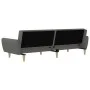2 seater sofa bed light gray fabric by , Sofas - Ref: Foro24-375852, Price: 270,05 €, Discount: %