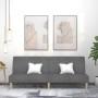 2 seater sofa bed light gray fabric by , Sofas - Ref: Foro24-375865, Price: 243,04 €, Discount: %