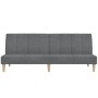 2 seater sofa bed light gray fabric by , Sofas - Ref: Foro24-375865, Price: 243,04 €, Discount: %