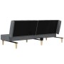 2 seater sofa bed light gray fabric by , Sofas - Ref: Foro24-375865, Price: 243,04 €, Discount: %