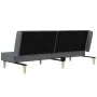 2-Sitzer-Schlafsofa aus hellgrauem Stoff von , Sofas - Ref: Foro24-375865, Preis: 238,89 €, Rabatt: %