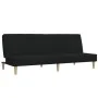 2-Sitzer-Schlafsofa aus schwarzem Stoff von , Sofas - Ref: Foro24-375867, Preis: 232,15 €, Rabatt: %