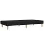 Sofá cama de 2 plazas tela negro de , Sofás - Ref: Foro24-375867, Precio: 236,26 €, Descuento: %