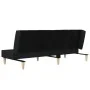 2-Sitzer-Schlafsofa aus schwarzem Stoff von , Sofas - Ref: Foro24-375867, Preis: 232,15 €, Rabatt: %