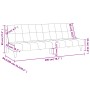 Sofá cama de 2 plazas tela negro de , Sofás - Ref: Foro24-375867, Precio: 236,26 €, Descuento: %