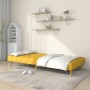 Sofá cama de 2 plazas tela amarillo de , Sofás - Ref: Foro24-375831, Precio: 237,87 €, Descuento: %