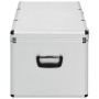 Aufbewahrungsboxen 3 Einheiten aus silbernem Aluminium von vidaXL, Werkzeugkästen - Ref: Foro24-91852, Preis: 213,90 €, Rabat...