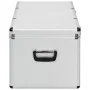 Storage boxes 3 units silver aluminum by vidaXL, Toolboxes - Ref: Foro24-91852, Price: 209,95 €, Discount: %