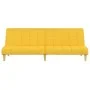 2-Sitzer-Schlafsofa aus gelbem Stoff von , Sofas - Ref: Foro24-375831, Preis: 233,72 €, Rabatt: %