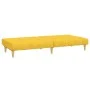 2-Sitzer-Schlafsofa aus gelbem Stoff von , Sofas - Ref: Foro24-375831, Preis: 233,72 €, Rabatt: %