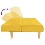 2-Sitzer-Schlafsofa aus gelbem Stoff von , Sofas - Ref: Foro24-375831, Preis: 233,72 €, Rabatt: %