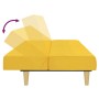 Sofá cama de 2 plazas tela amarillo de , Sofás - Ref: Foro24-375831, Precio: 237,87 €, Descuento: %