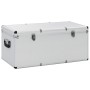 Aufbewahrungsboxen 3 Einheiten aus silbernem Aluminium von vidaXL, Werkzeugkästen - Ref: Foro24-91852, Preis: 213,90 €, Rabat...