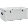 Storage boxes 3 units silver aluminum by vidaXL, Toolboxes - Ref: Foro24-91852, Price: 209,95 €, Discount: %