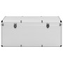Aufbewahrungsboxen 3 Einheiten aus silbernem Aluminium von vidaXL, Werkzeugkästen - Ref: Foro24-91852, Preis: 213,90 €, Rabat...