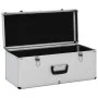 Storage boxes 3 units silver aluminum by vidaXL, Toolboxes - Ref: Foro24-91852, Price: 209,95 €, Discount: %