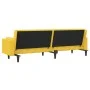 2-seater sofa bed with two yellow fabric pillows by , Sofas - Ref: Foro24-375838, Price: 281,01 €, Discount: %