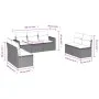 7-piece garden sofa set and beige synthetic rattan cushions by , Garden sets - Ref: Foro24-3218818, Price: 457,99 €, Discount: %