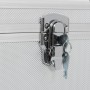 Aufbewahrungsboxen 3 Einheiten aus silbernem Aluminium von vidaXL, Werkzeugkästen - Ref: Foro24-91852, Preis: 213,90 €, Rabat...
