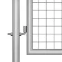 Gartentor aus verzinktem Stahl Silber 306x125 cm von vidaXL, Gartentore - Ref: Foro24-144761, Preis: 252,24 €, Rabatt: %