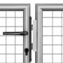 Gartentor aus verzinktem Stahl Silber 306x125 cm von vidaXL, Gartentore - Ref: Foro24-144761, Preis: 252,24 €, Rabatt: %