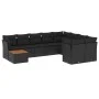 Garden sofa set 10 pieces with black synthetic rattan cushions by , Garden sets - Ref: Foro24-3223822, Price: 615,85 €, Disco...