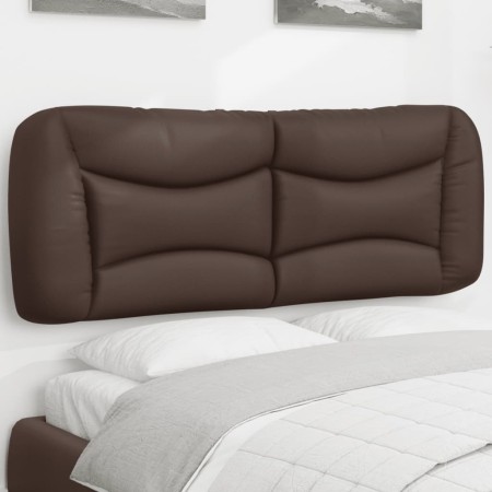 Gepolstertes Kopfteil aus braunem Kunstleder, 120 cm von , Kopf- und Fußteile - Ref: Foro24-374570, Preis: 49,45 €, Rabatt: %