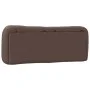Brown synthetic leather padded headboard 120 cm by , Headboards and footboards - Ref: Foro24-374570, Price: 48,99 €, Discount: %