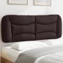 Gepolstertes Kopfteil aus dunkelbraunem Stoff, 140 cm von , Kopf- und Fußteile - Ref: Foro24-374579, Preis: 77,68 €, Rabatt: %